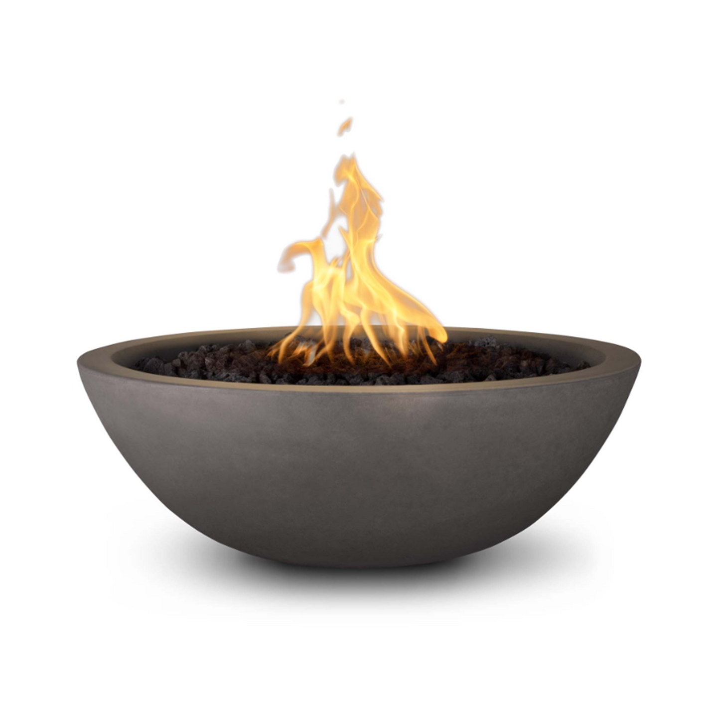 Round Sedona Fire Bowl - GFRC Concrete