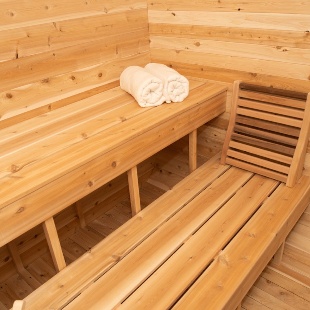 Canadian Timber Luna CTC22LU Red Cedar Barrel Sauna 