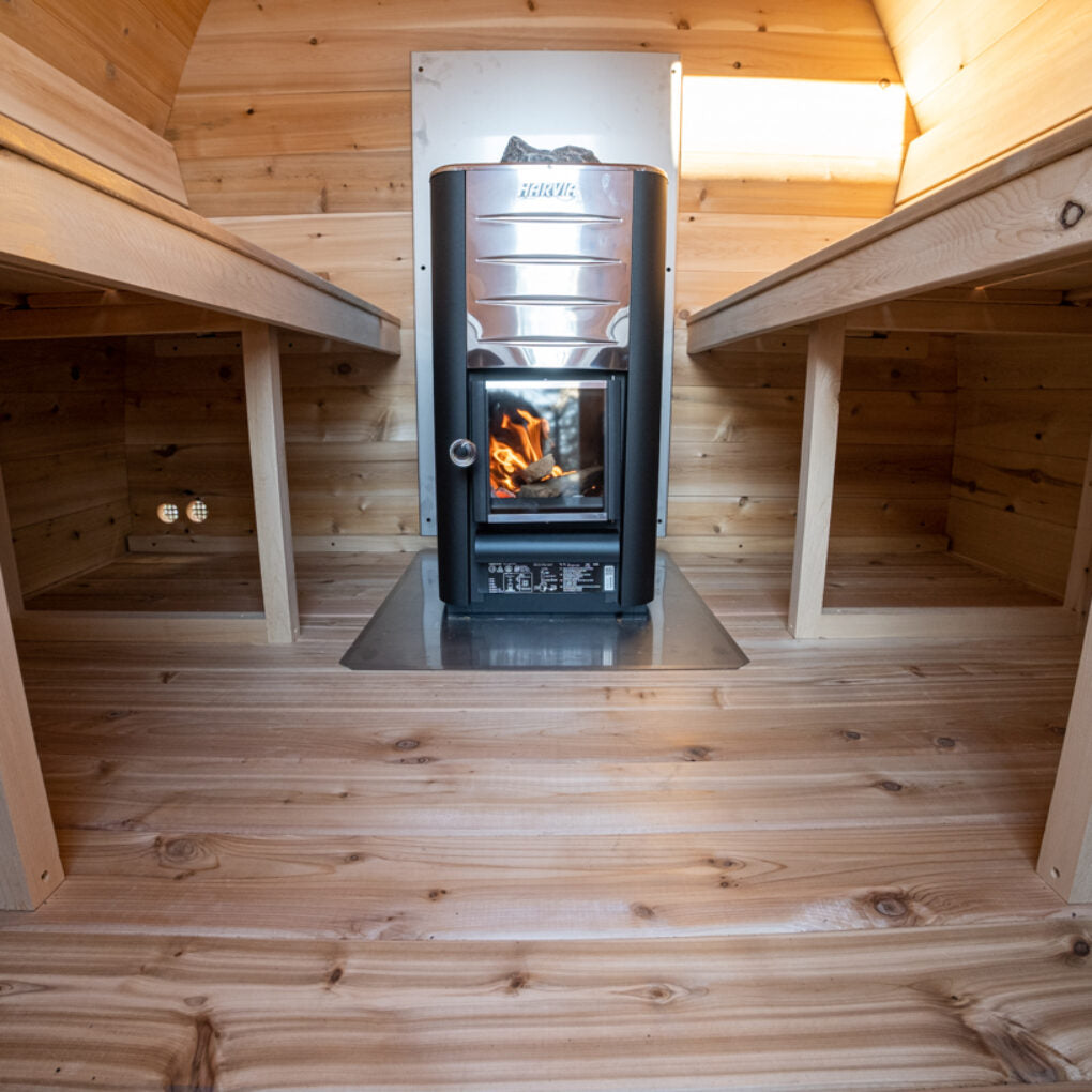 Canadian Timber MiniPOD CTC77M Outdoor Cedar Sauna 