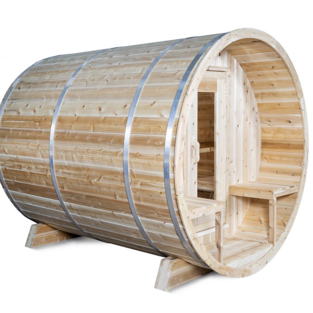 Canadian Timber Serenity CTC2245W Cedar Barrel Sauna 