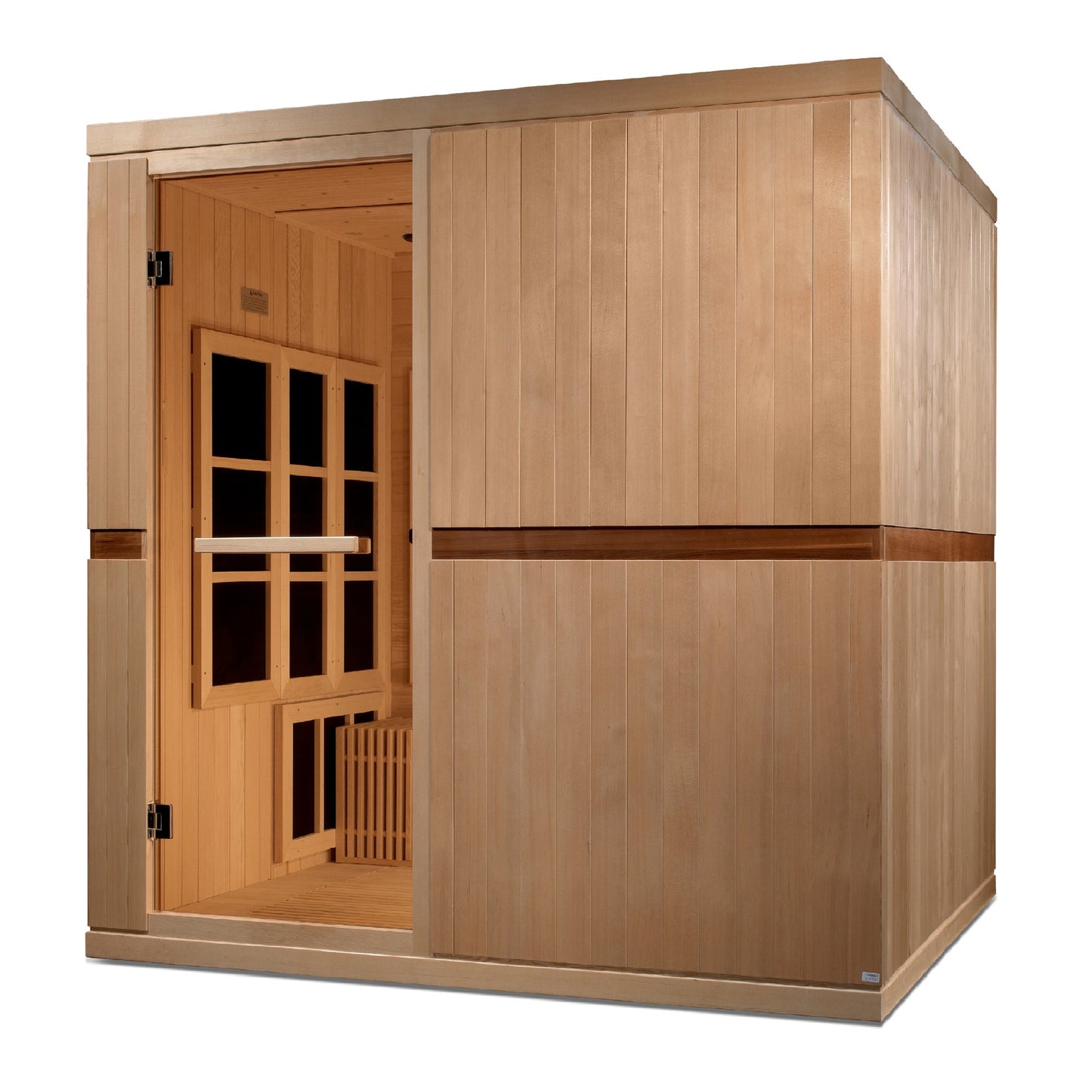 2025 Golden Designs "Catalonia" 8 Person Near Zero EMF FAR IR Sauna