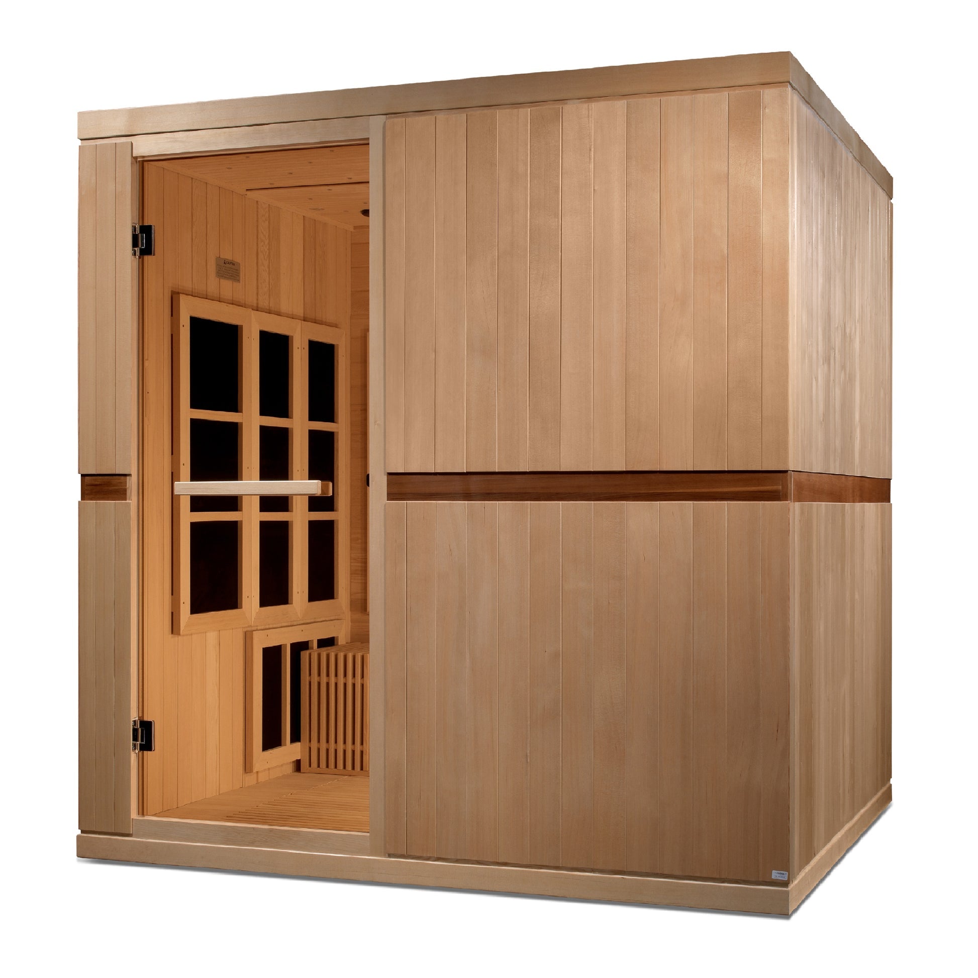 2025 Golden Designs "Catalonia" 8 Person Near Zero EMF FAR IR Sauna