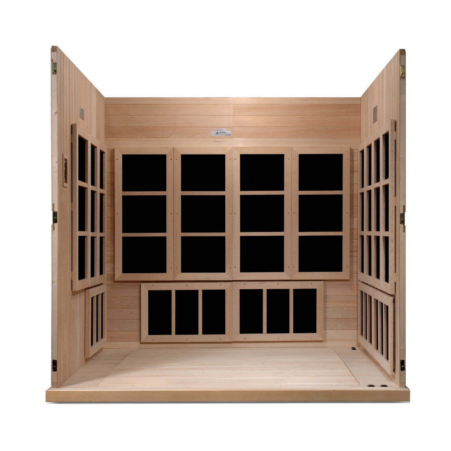 2025 Golden Designs "Catalonia" 8 Person Near Zero EMF FAR IR Sauna