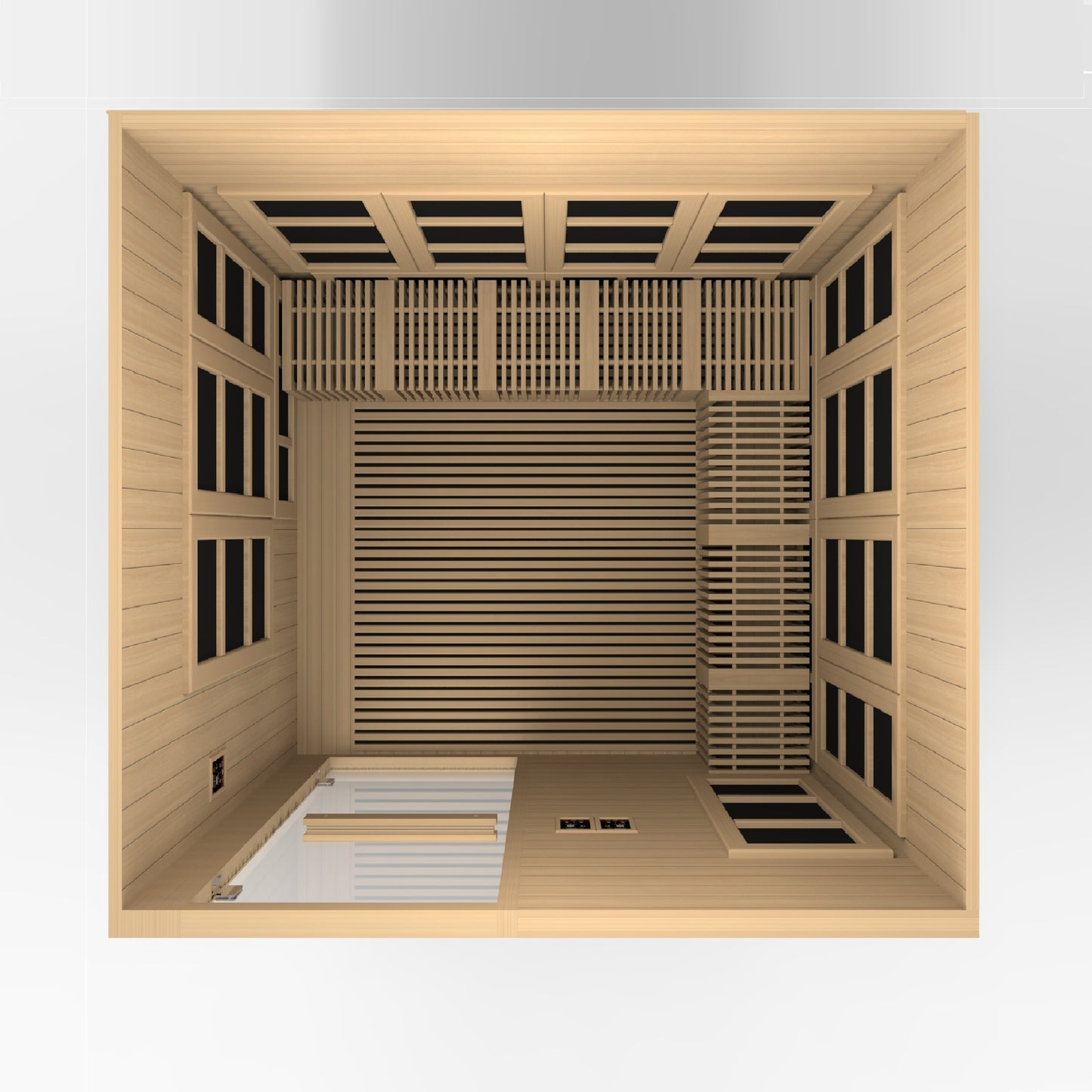 2025 Golden Designs "Catalonia" 8 Person Near Zero EMF FAR IR Sauna
