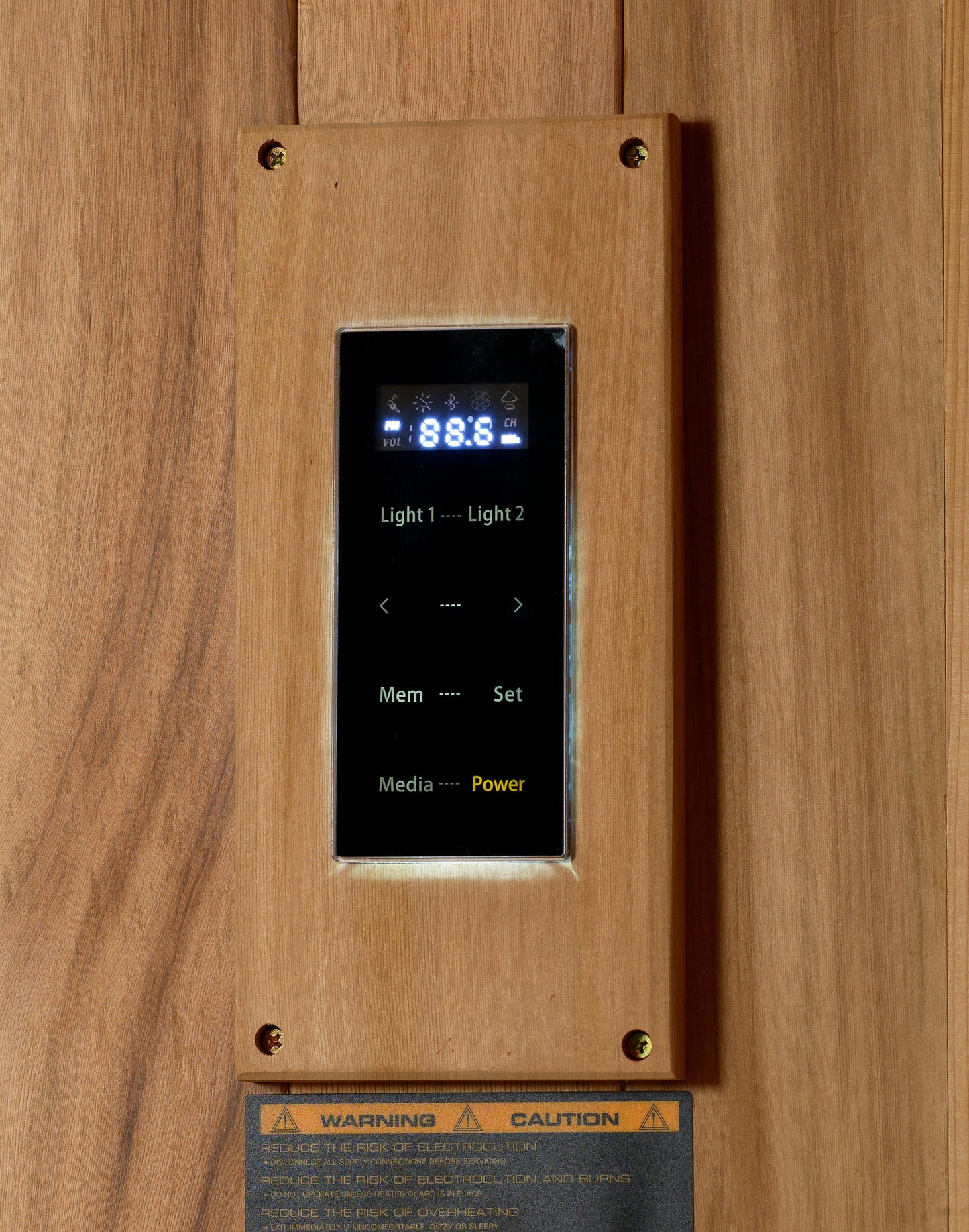 2025 Golden Designs Updated "Osla" 6 Person Traditional Sauna (GDI-7689-02)