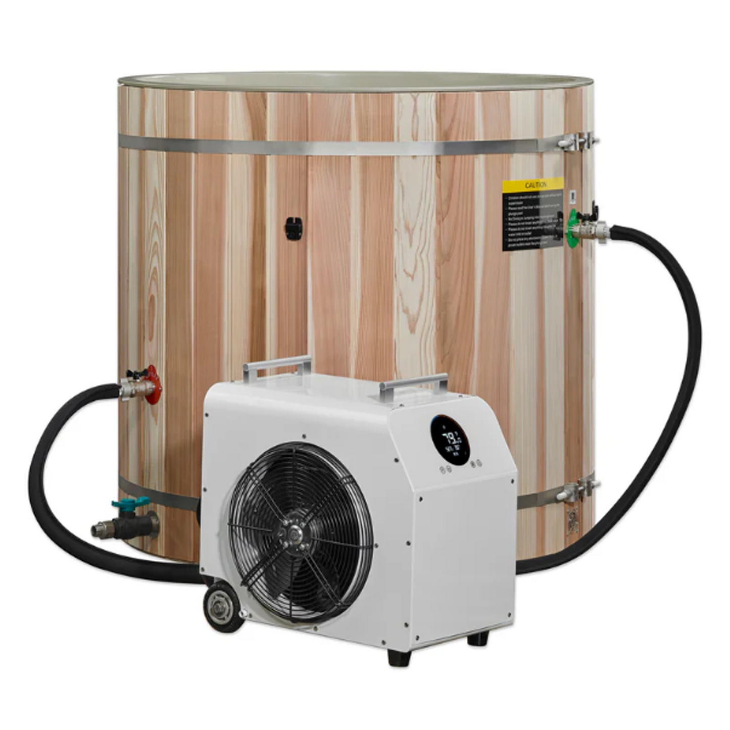 Dynamic Cold Therapy PVC Barrel Cold Plunge