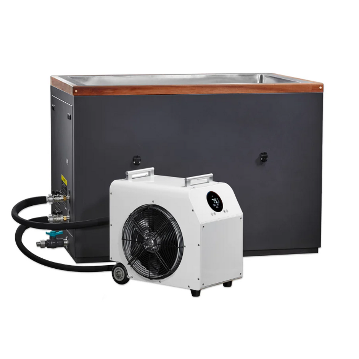 Dynamic Cold Therapy "CUBOID" 304 Nano-Coated Stainless Steel Cold Plunge Tub