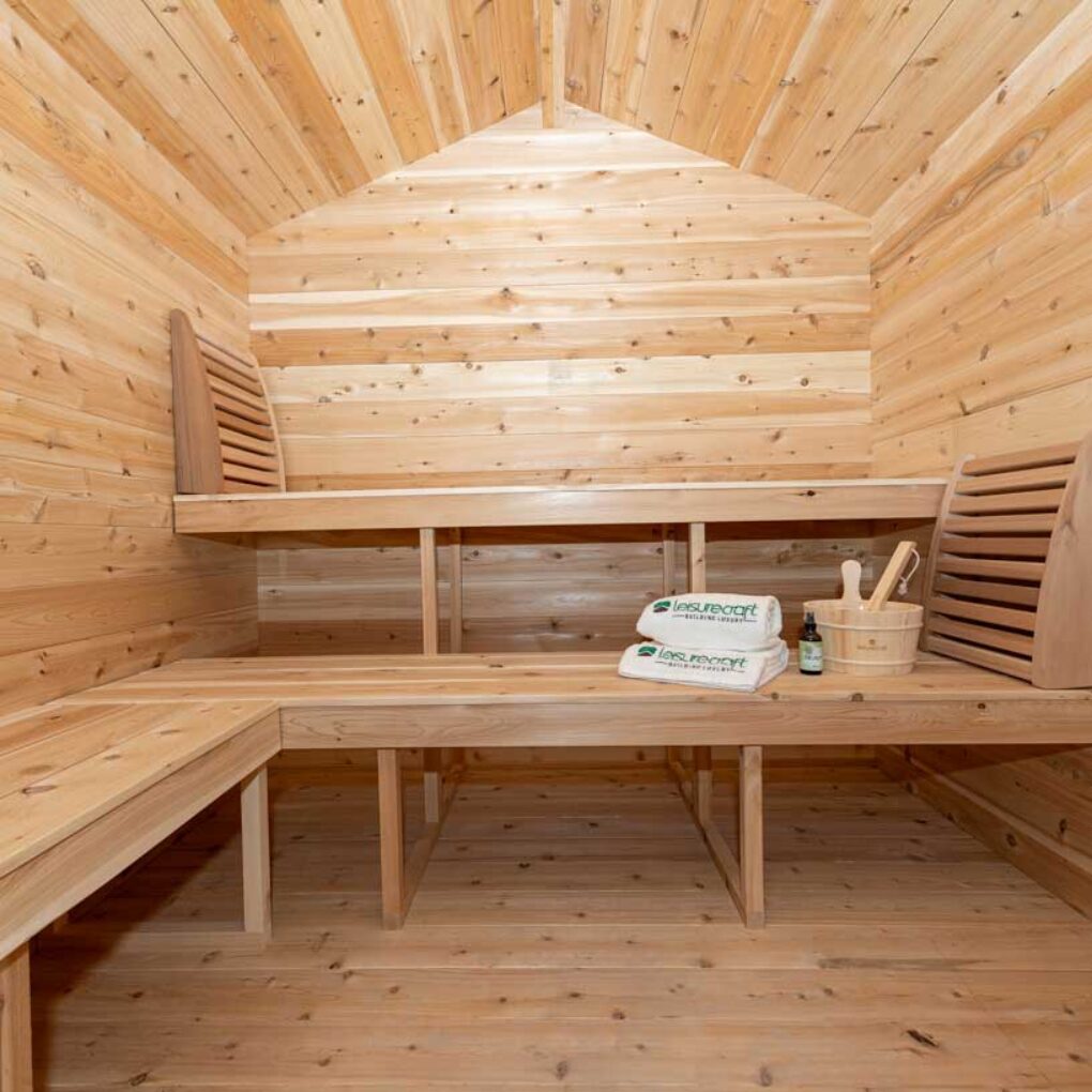 CT Georgian Cabin Sauna with Porch