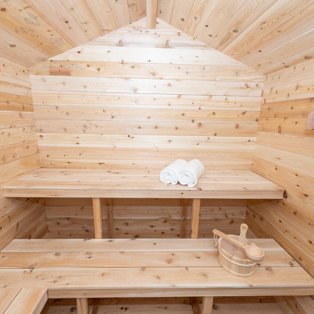 Canadian Timber Georgian CTC88 Outdoor Cabin Sauna 