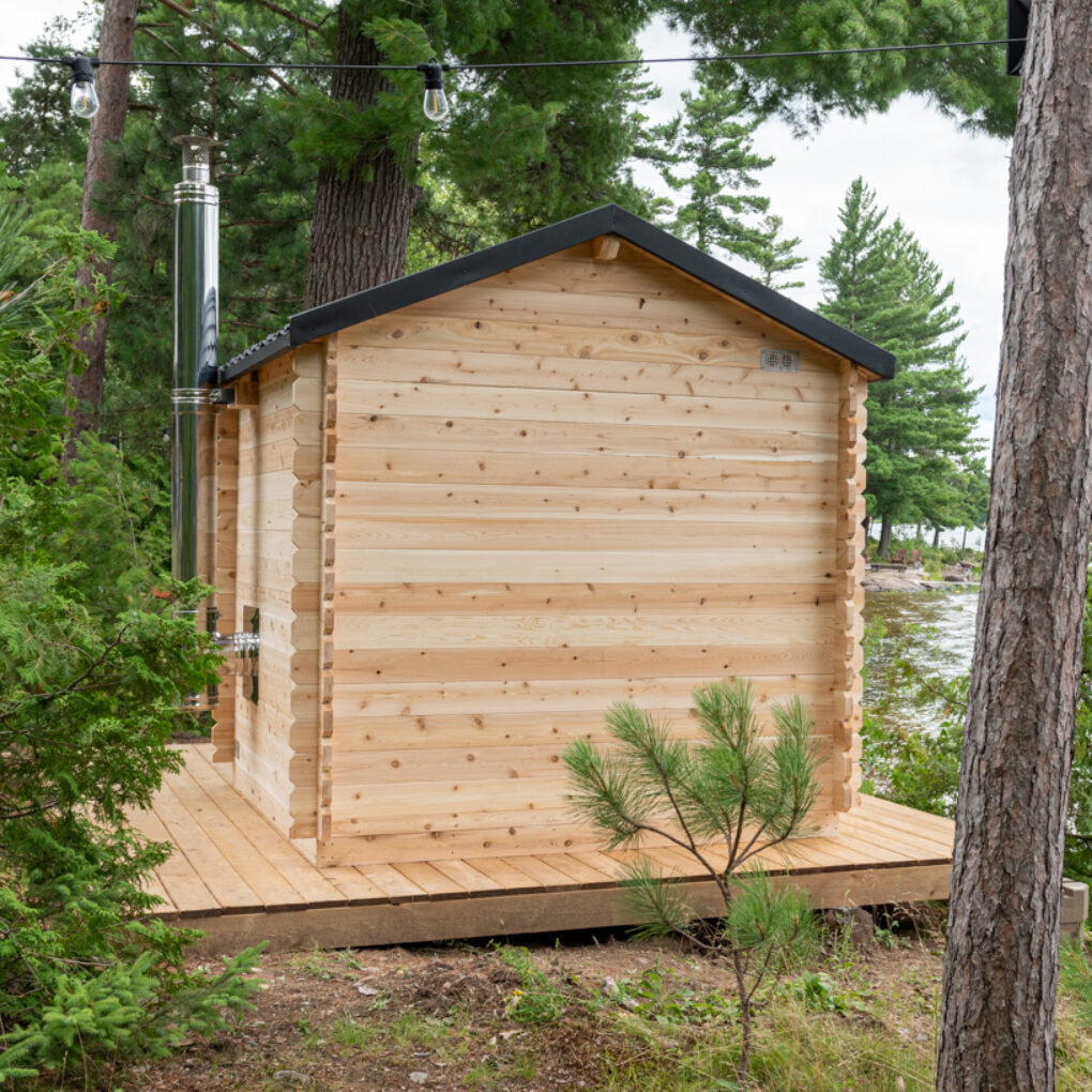 Canadian Timber Georgian CTC88 Outdoor Cabin Sauna 