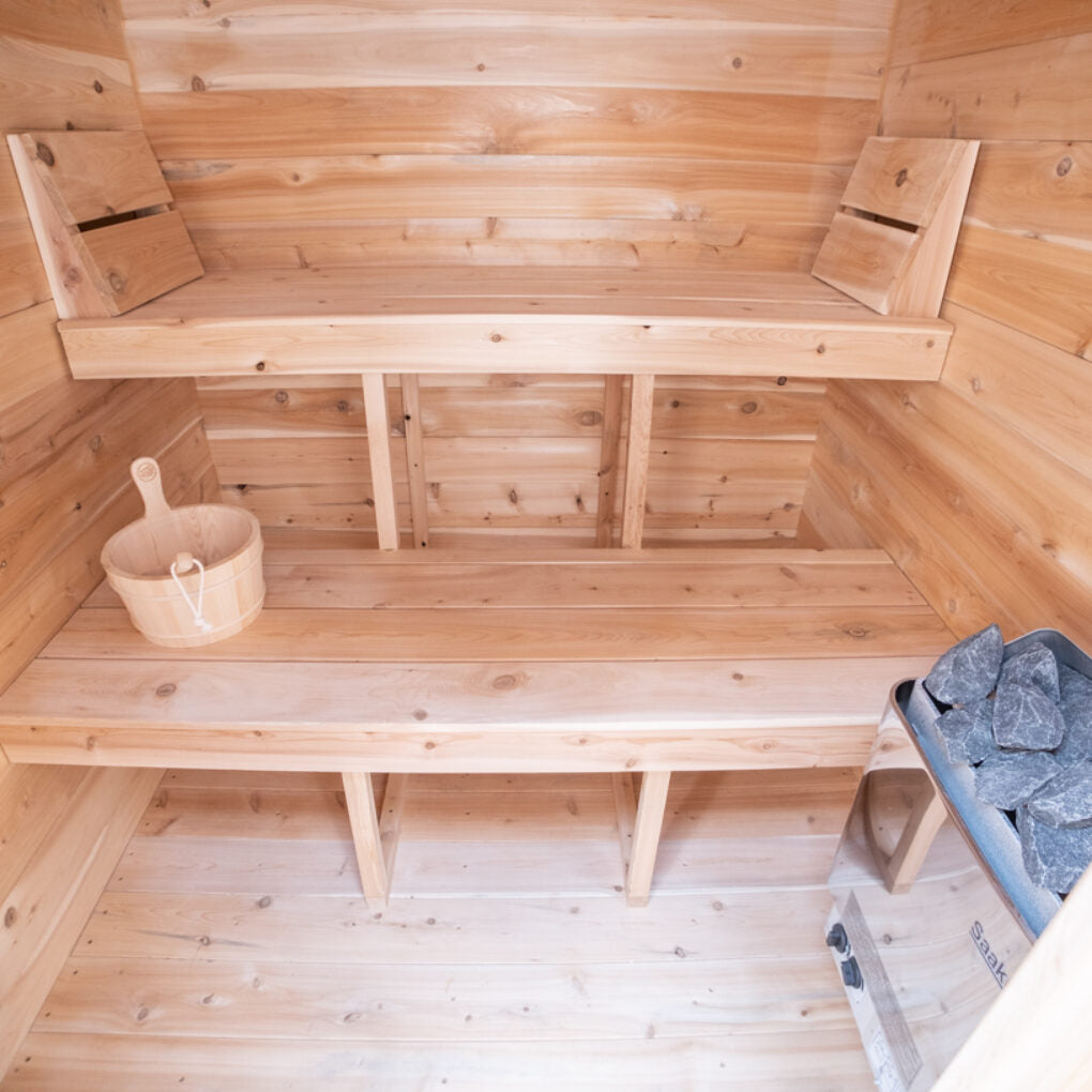 Canadian Timber Granby CTC66 Red Cedar Outdoor Sauna 