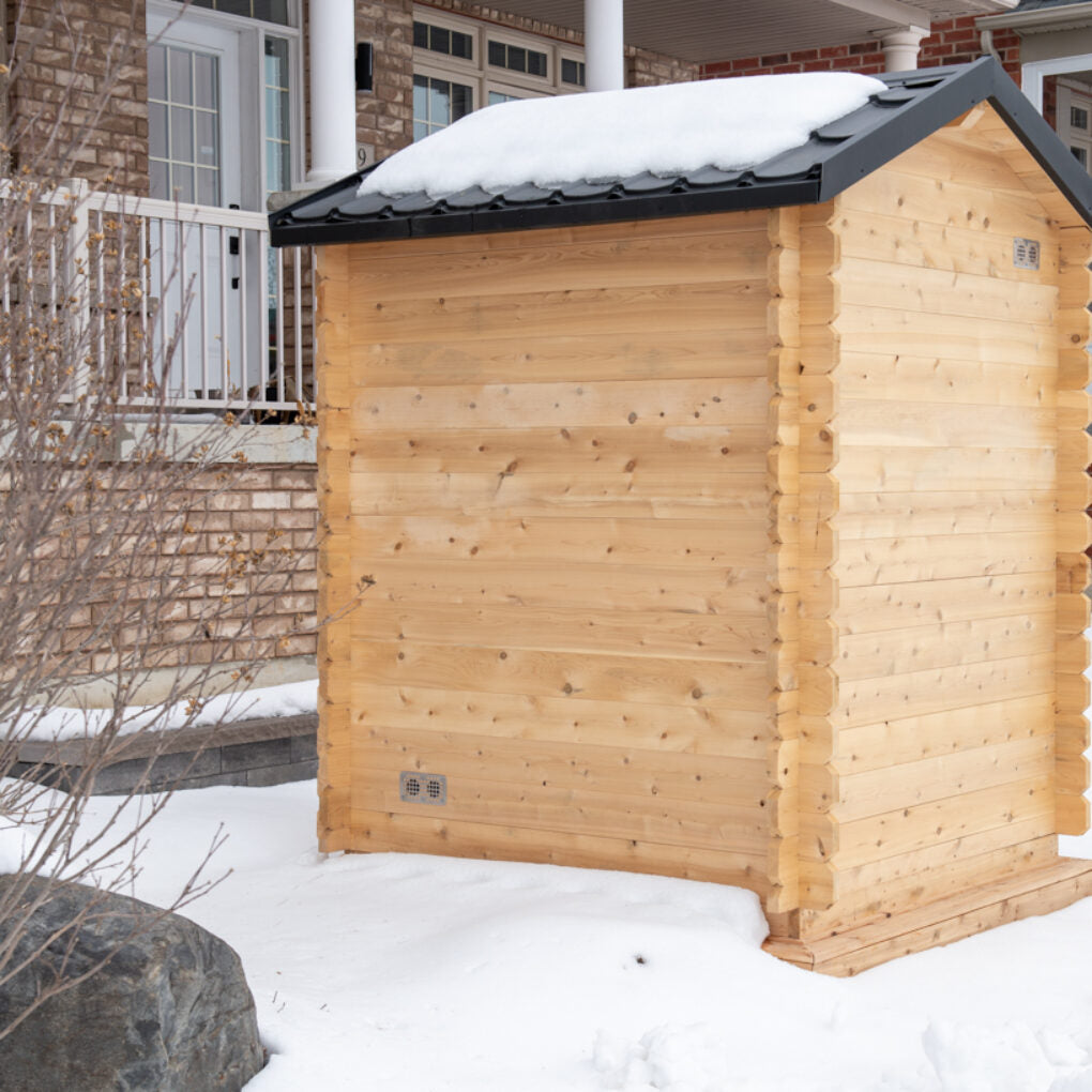 Canadian Timber Granby CTC66 Red Cedar Outdoor Sauna 