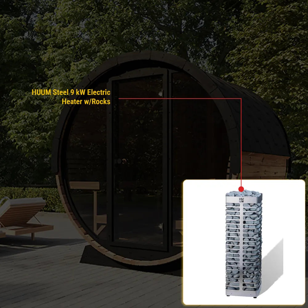 SaunaLife Model EE8G Sauna Barrel