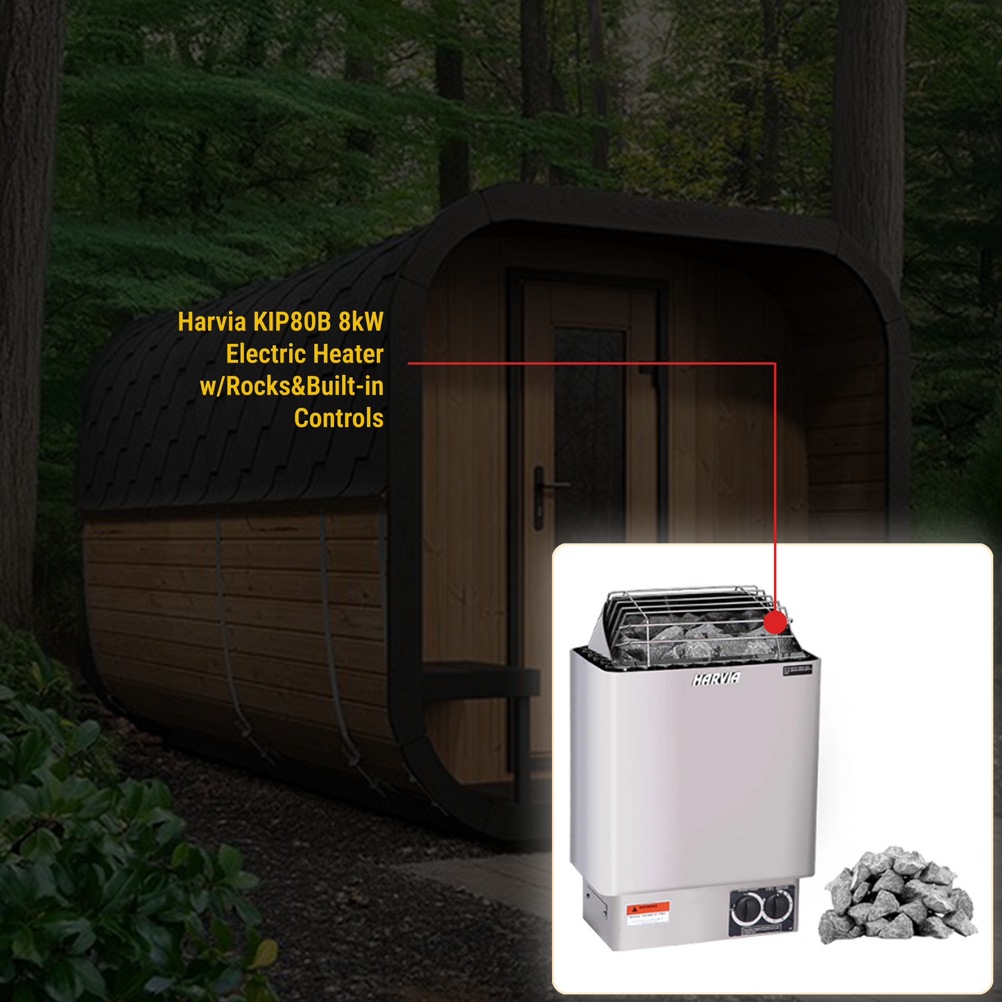 SaunaLife Model CL12GCP