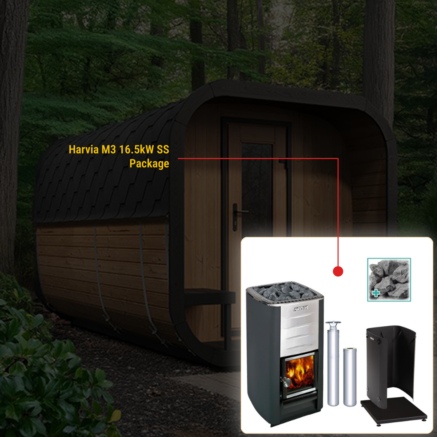 SaunaLife Model CL12GCP
