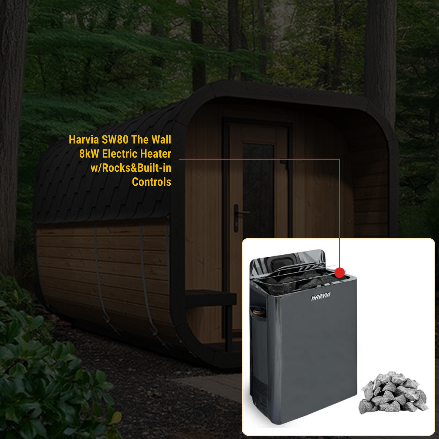 SaunaLife Model CL12GCP