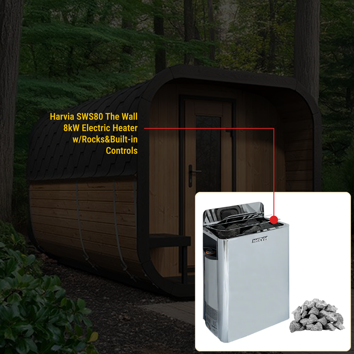 SaunaLife Model CL12GCP