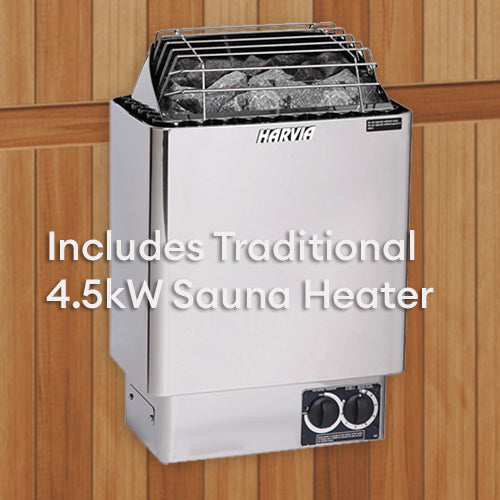 Finnmark FD-5 Trinity XL Infrared Steam Sauna | Phoenix 