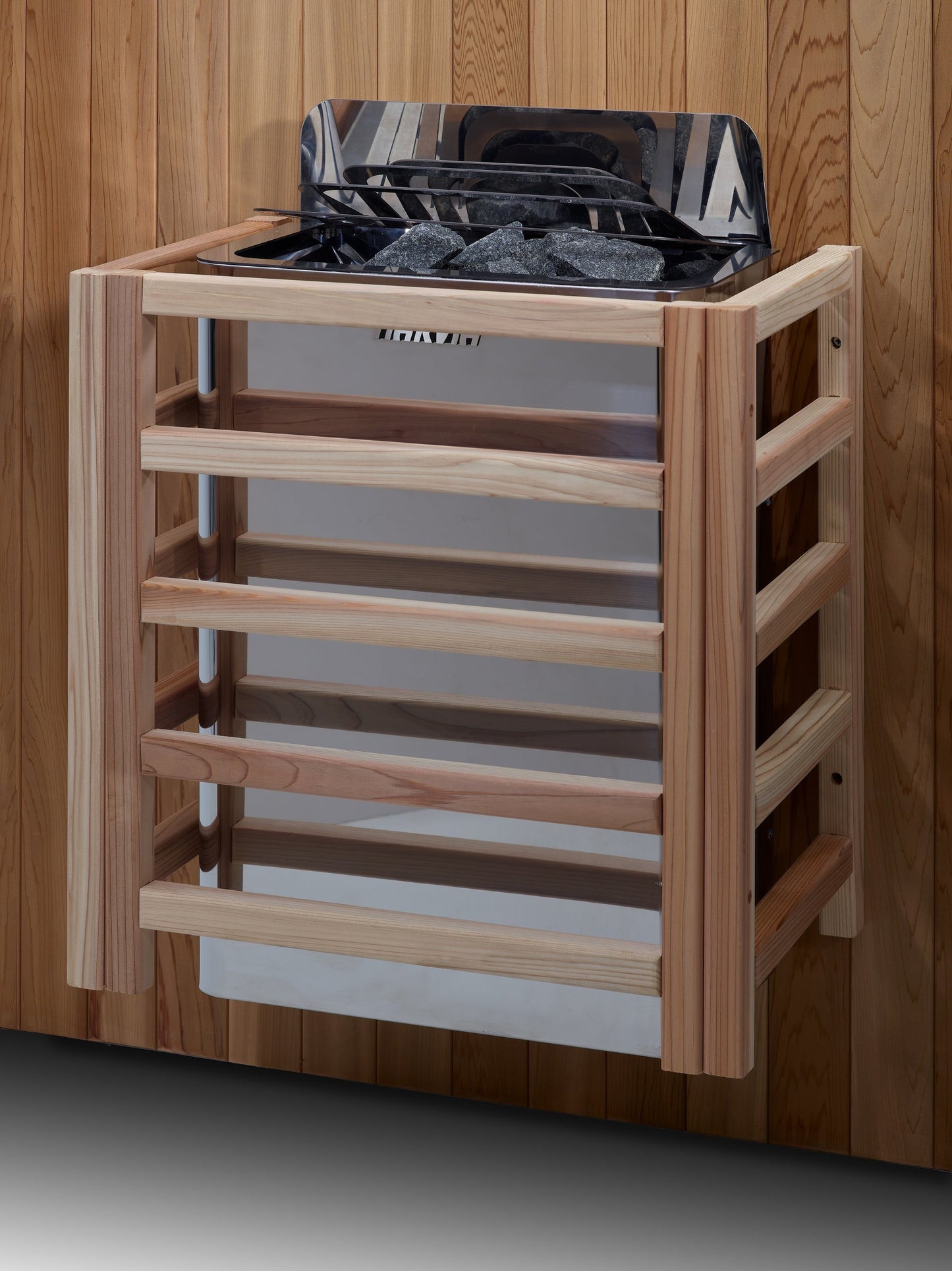 2025 Golden Designs "Soria" 3 Person Hybrid Sauna (Indoor) Full Spectrum and Harvia Traditional Stove (GDI-8330-01)