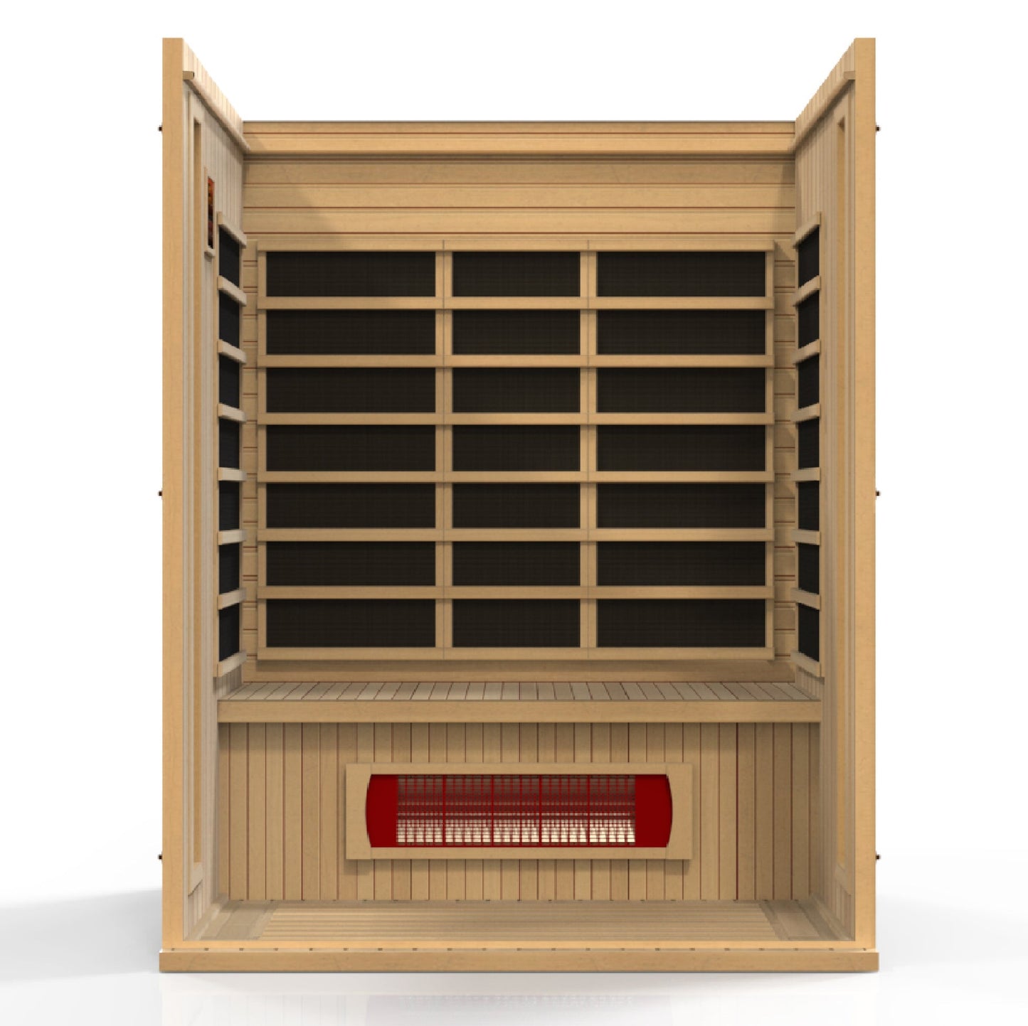 Maxxus "Trinity" Dual Tech 3 person Low EMF FAR IR Sauna (MX-LS3-01)