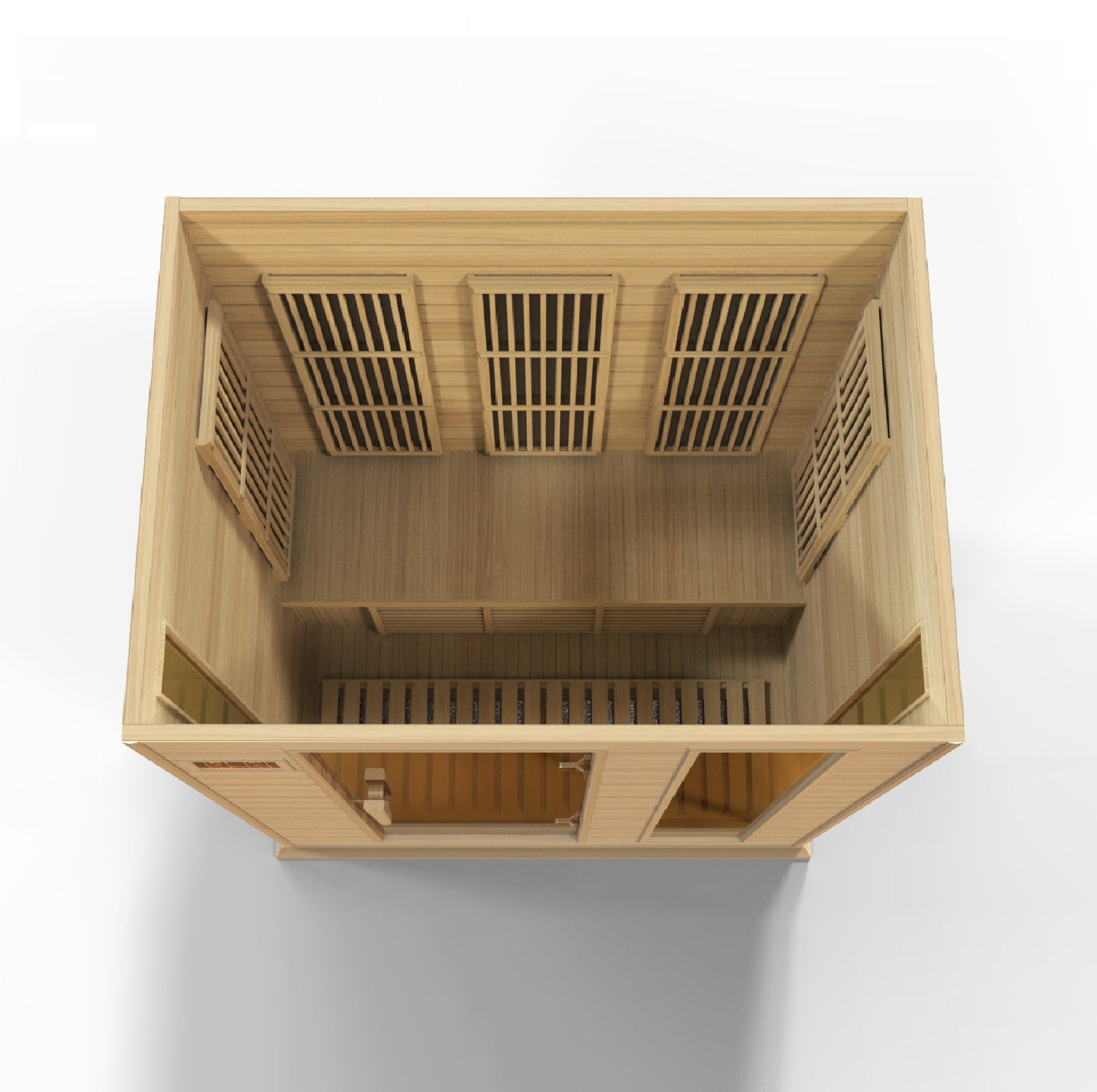 Maxxus 3 Person Low EMF FAR IR Sauna (MX-K306-01)