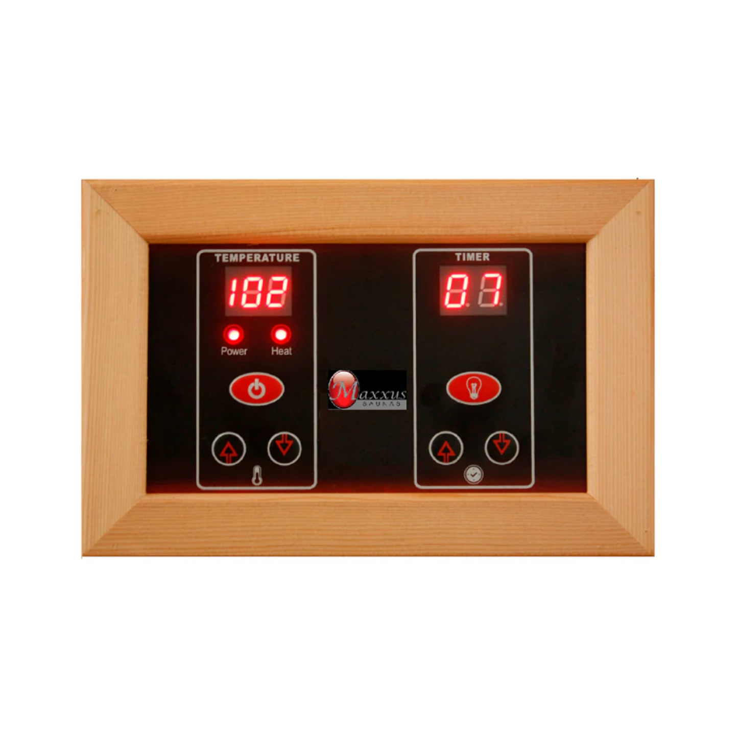 Maxxus "Toulose" 2 Person Low EMF FAR IR Sauna (MX-K206-01)