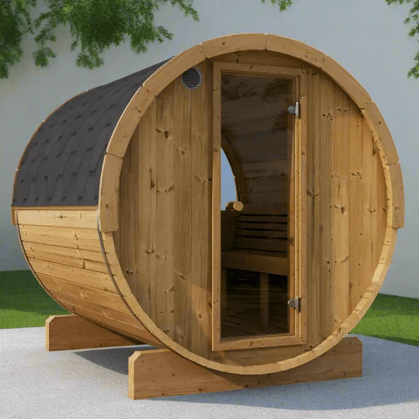 SaunaLife Model E8W Sauna Barrel-Window