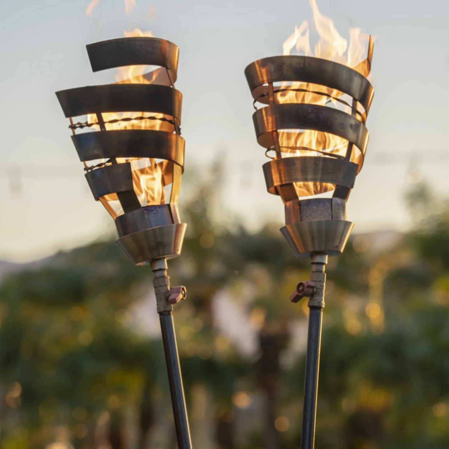 Spiral Fire Torch