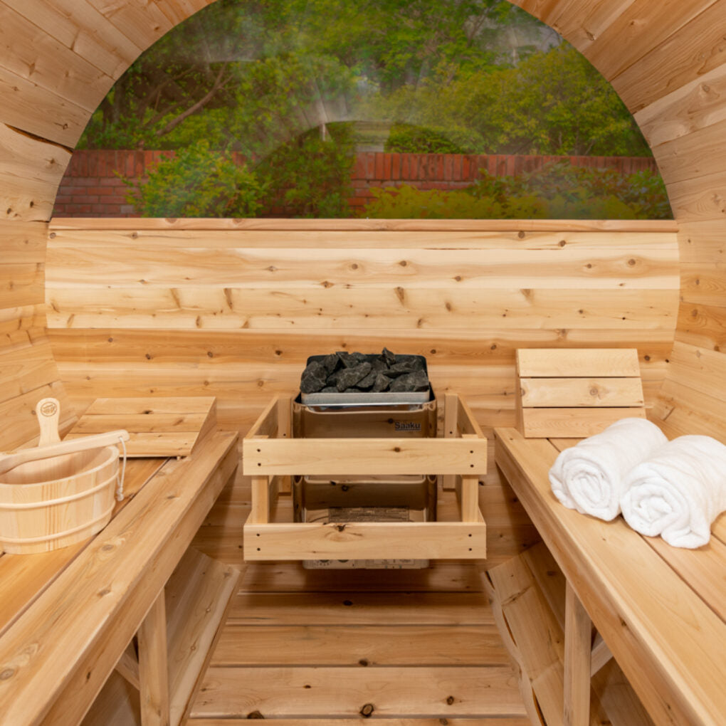 Canadian Timber Serenity MP Barrel Sauna CTC2245MP