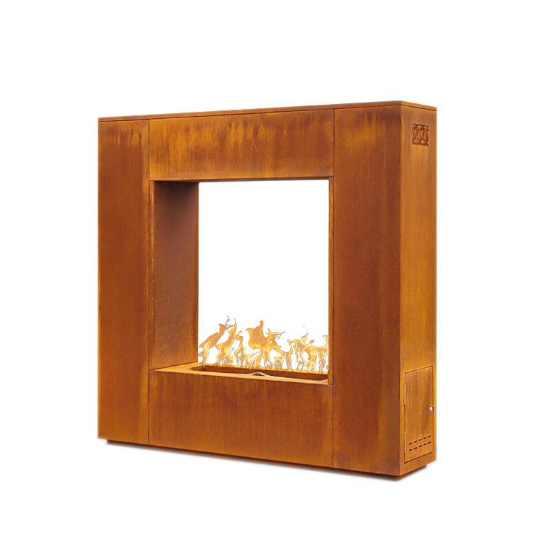 The Williams Fireplace (Corten Steel)