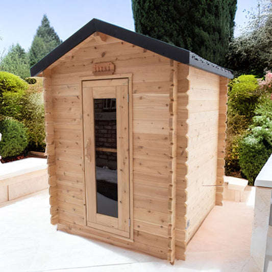 Canadian Timber Granby CTC66 Red Cedar Outdoor Sauna 